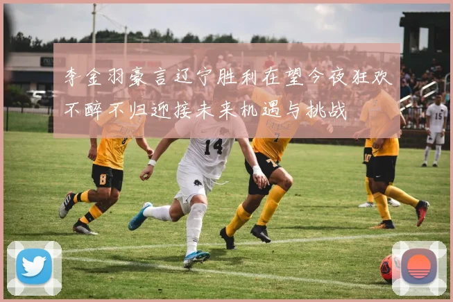 李金羽豪言辽宁胜利在望今夜狂欢不醉不归迎接未来机遇与挑战